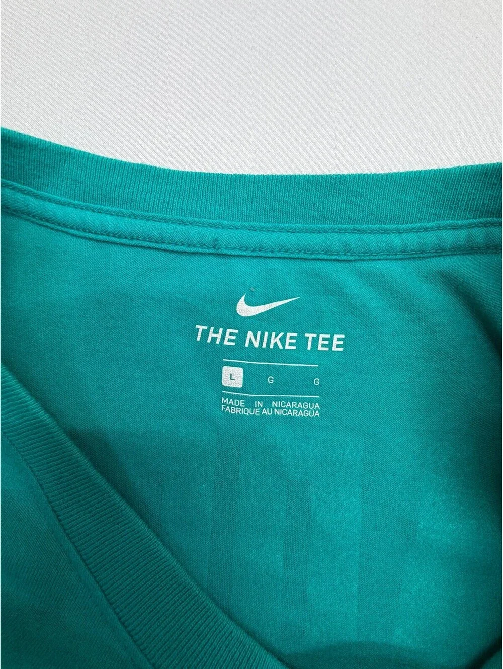 Nike Men's T-Shirt Miami Dolphin 17 Waddle NFL  Crew Neck Size Large Green
